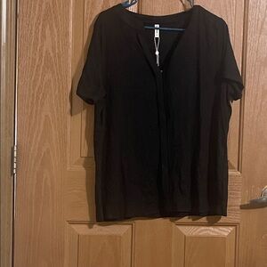 Sophisticated Black Women's Blouse